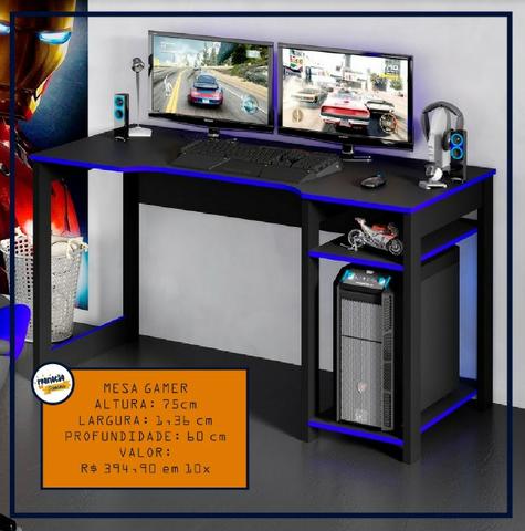 Mesa Gamer (Entrega Grátis) - Foto 2