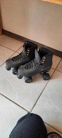 Patins quad 4 rodas Oxer tamanho 35 - Foto 2