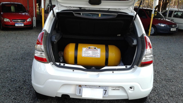 Novo! Sandero Expression GNV - Foto 11
