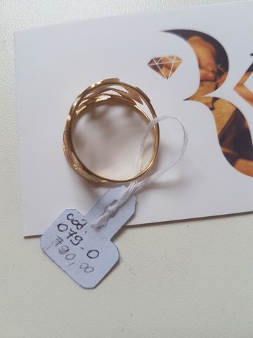 anel ouro 18k - Foto 3