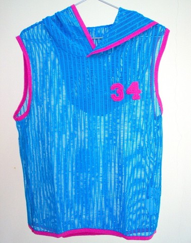 Blusa G Azul Academia Saida de praia Estilo telinha passeio liquida ponta de estoque - Foto 4