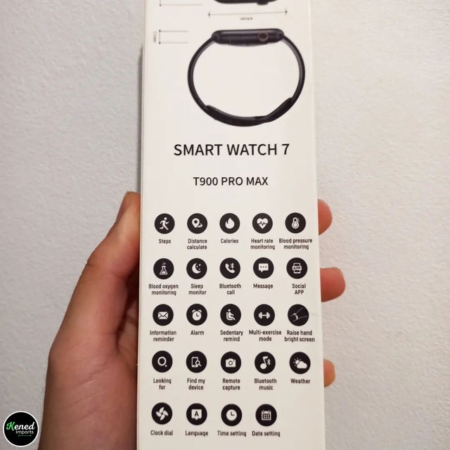 Smartwatch Relógio Inteligente Série 7 Pro Max T900 - Foto 4