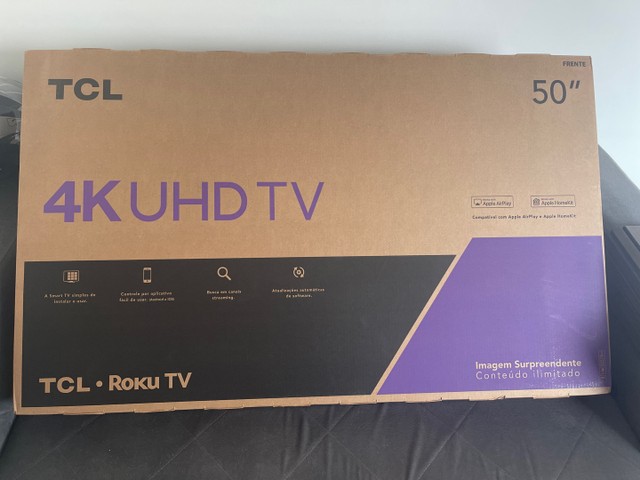 TV  TCL 4K UHD TV 50 pol. (Sistema Roku)