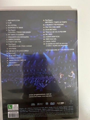 2 DVD?s Jorge e Mateus - Foto 4