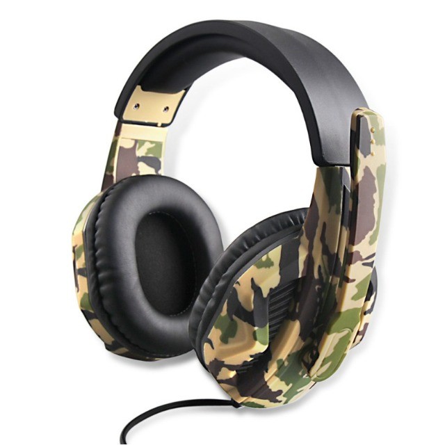 Fone Headset Camuflado Com Microfone Al-210  - Foto 2