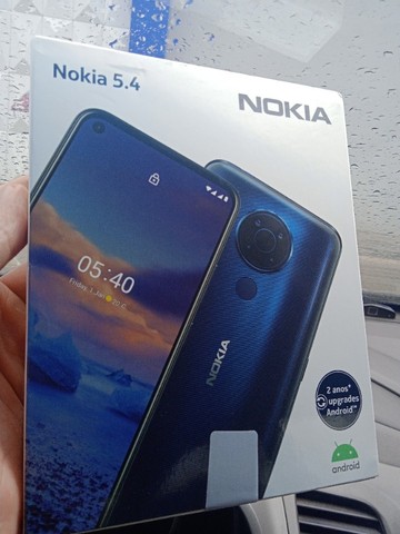 Promoção imperdível Smartphone Novo Nokia 5.4  128GB Câmera quádrupla 48MP