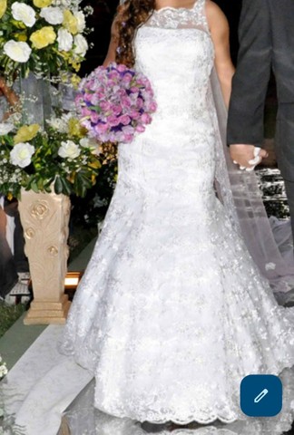 Vestido de noiva estilo sereia  - Foto 2