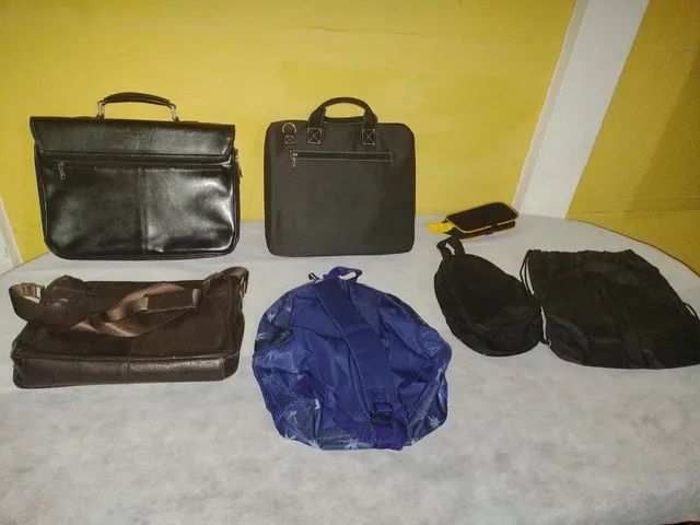 Pasta bolsa masculina, vários modelos, bom estado. - Foto 2