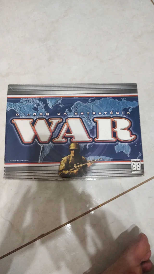 War Versão Mini Grow Jogo Lacrado - Jogo De Tabuleiro - #