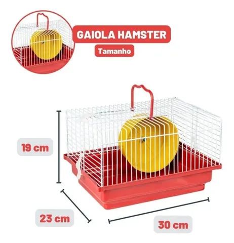 Brinquedo Jel Plast Pet Roe Roda Plástica Amarela para Hamst