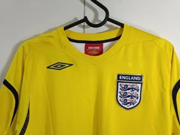 Camisa Inglaterra Goleiro 2006 - Foto 3