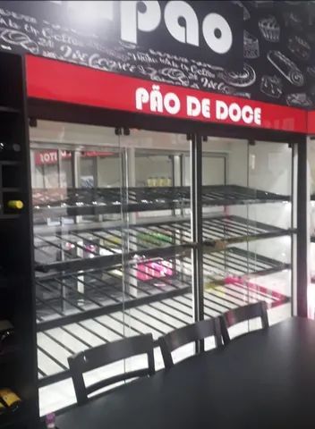 FRENTE PADARIA ,VASCAS DE PÃES DE SAL E VITRINES PÃES . - Foto 3