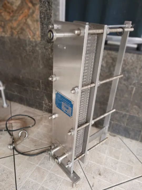 Trocador de Calor / Resfriador de Calda de Sorvetes Ártica