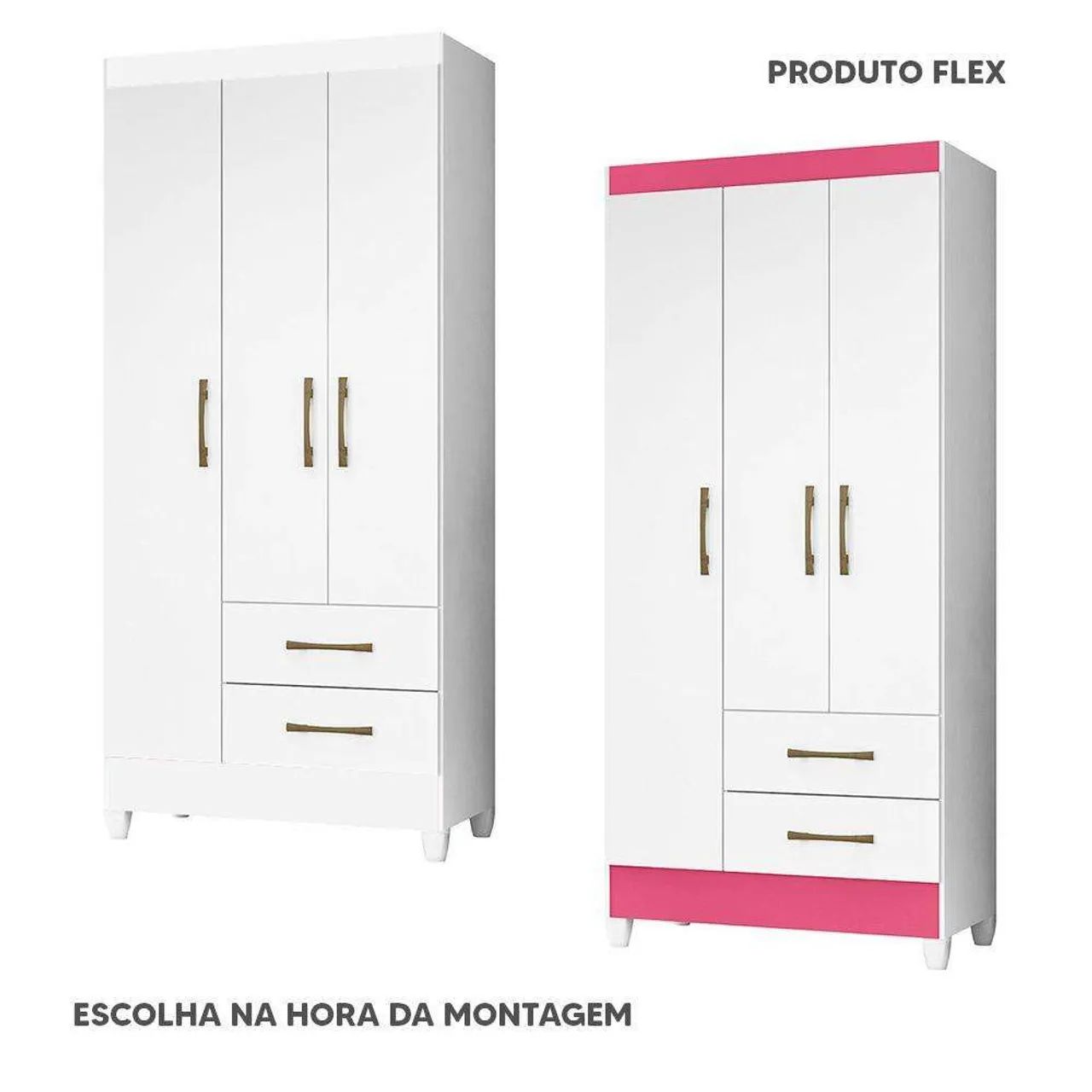 Roupeiro / guarda roupa solteiro NOVO - Foto 4