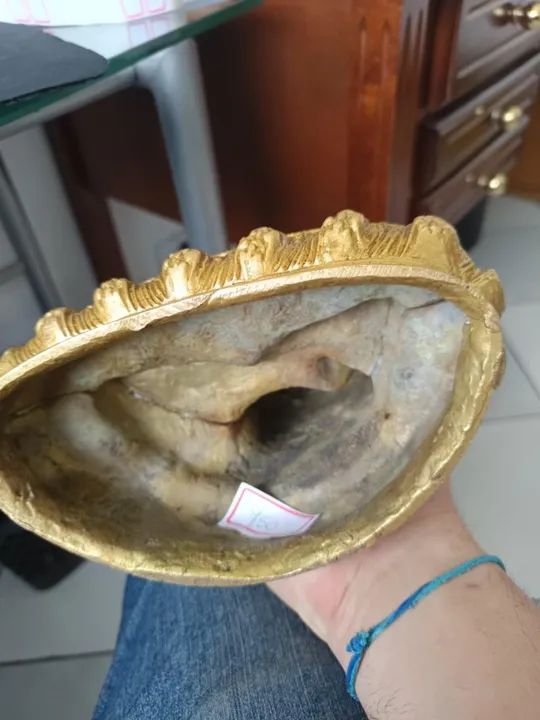 Linda Escultura Buda pesada - Foto 2