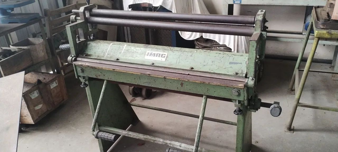 Dobradeira hidráulica, curvadora para tubos, calandra perfil - Foto 4