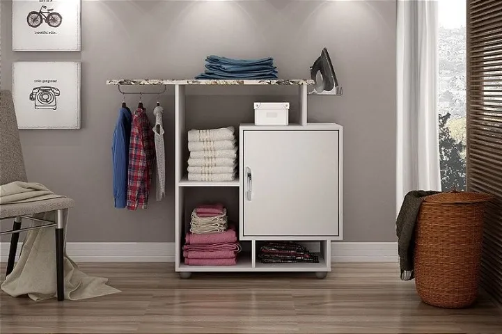 PASSADEIRA DUBAI CHF MOVEIS COR: BRANCO