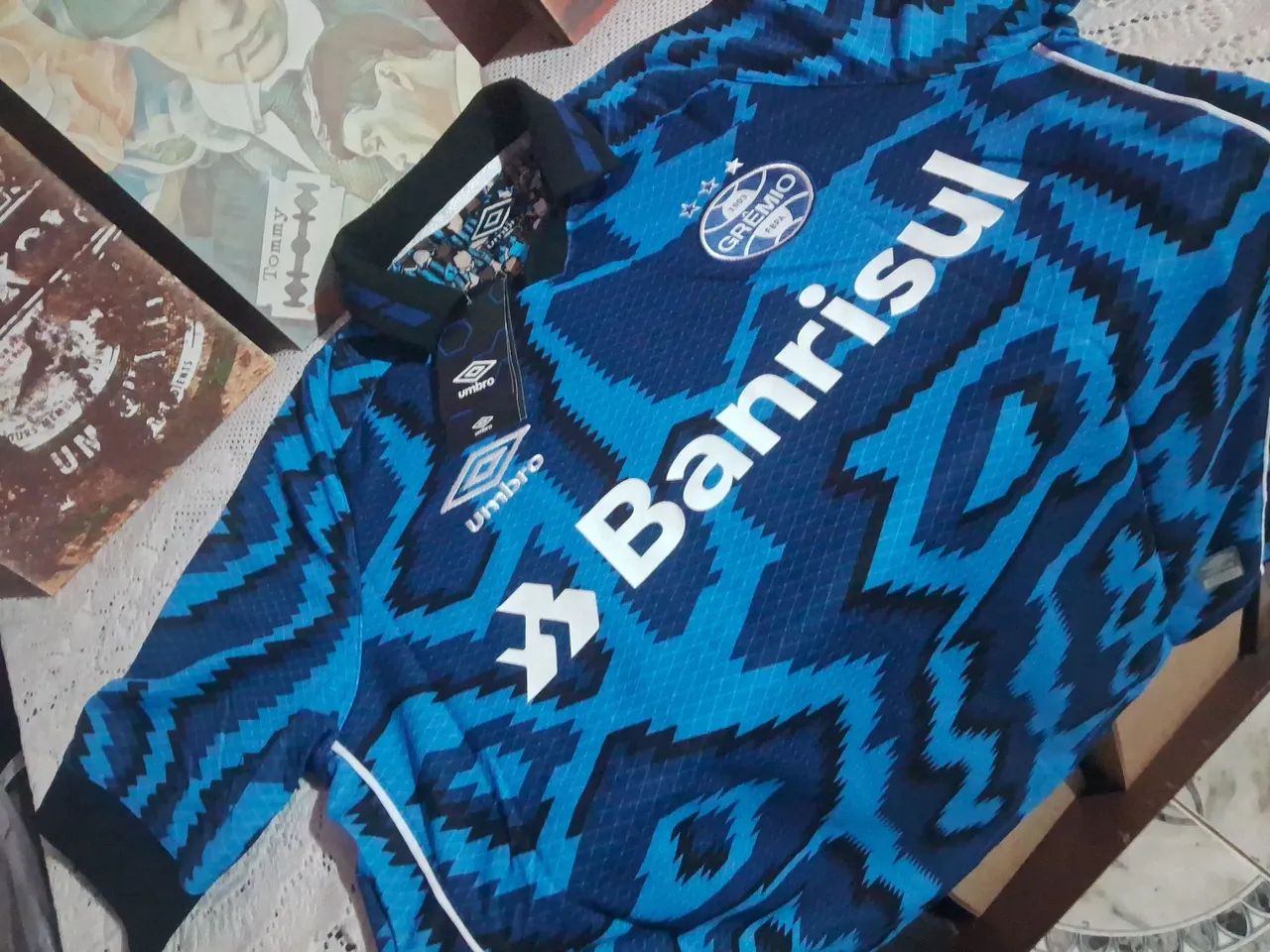 Camisa Masculina Gremio, Tamanho M! - Foto 3