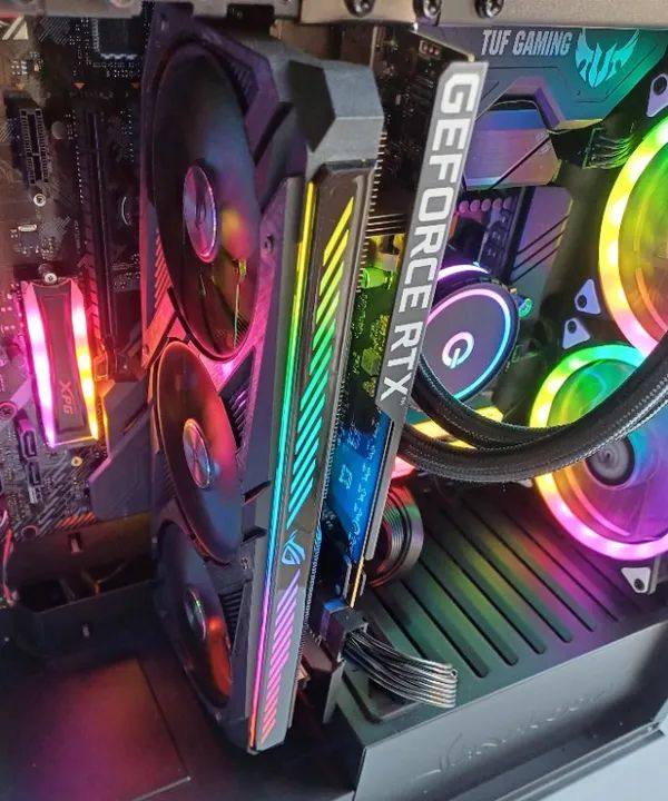 Placa de Vídeo Asus NVIDIA GeForce RTX 3050 ROG Strix Gaming OC, 8GB, GDDR6 Usada! - Foto 6