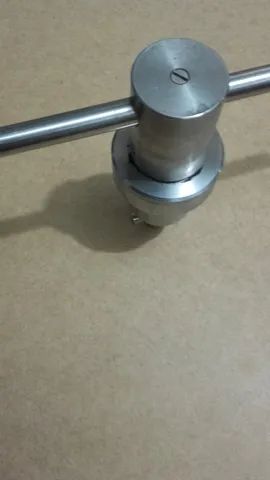 Volante de Giro Livre Todo de Aço Inox de Precisão Usinado e Polido - Foto 5