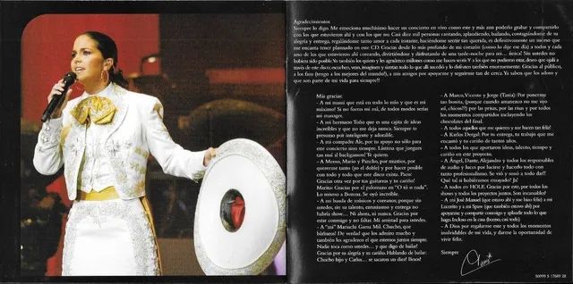 CD: Lucero en vivo (auditorio nacional) músicas rancheras - Foto 5