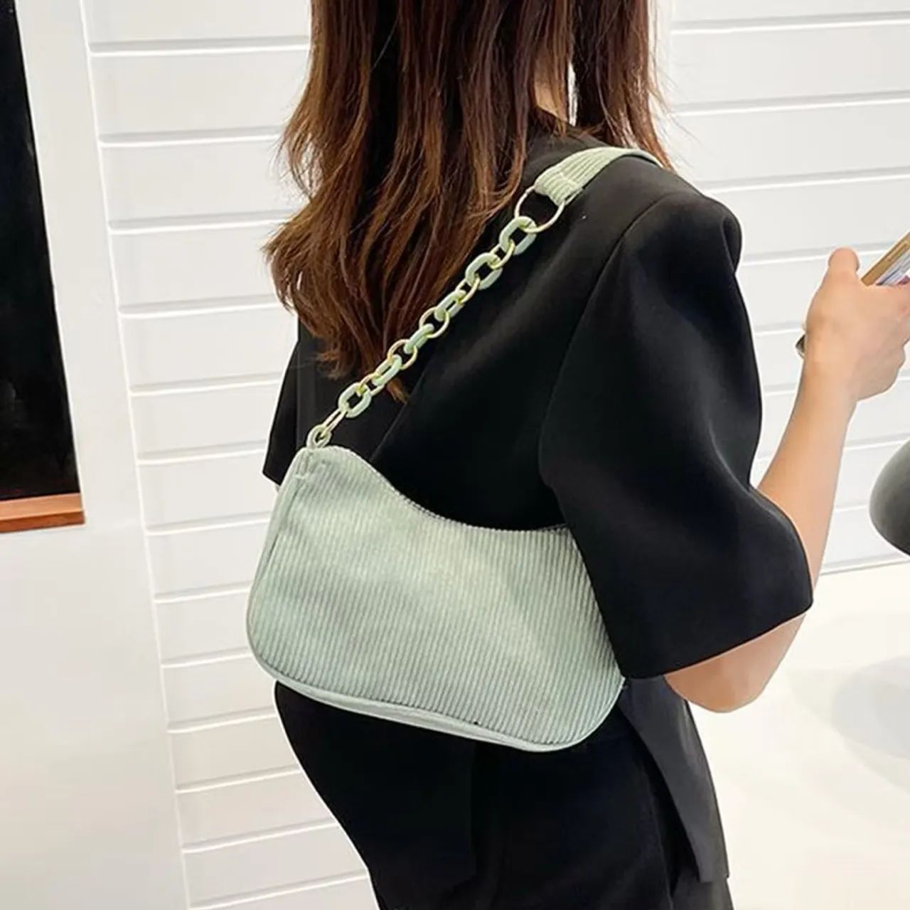 Bolsa de ombro | queima de estoque - Foto 4