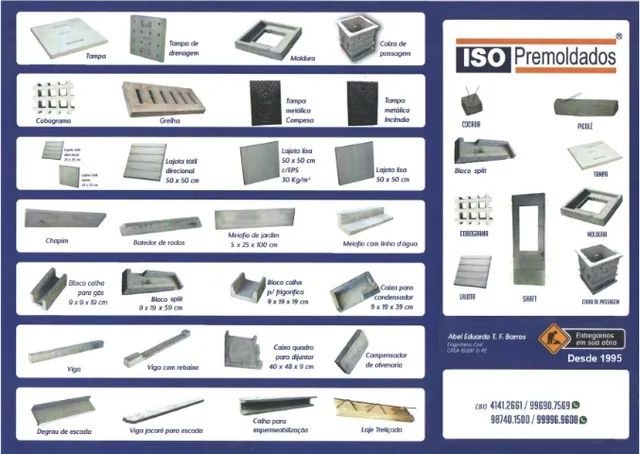 Lajotas tátil é fabricada em concreto de 25MPa na dimensão de 50x50x3 cm ou 25x25x3 cm.  - Foto 5