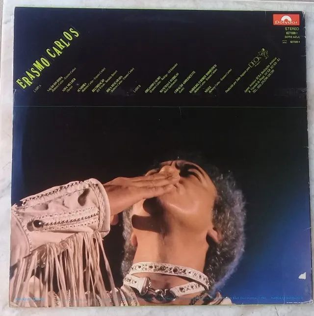 erasmo carlos-lp 1985-stereo - Foto 2