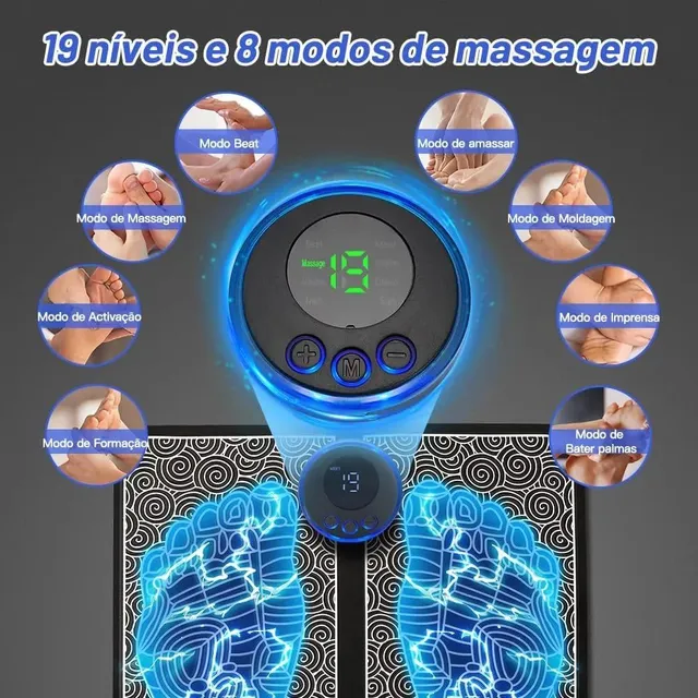 Tapete massageador de Pés