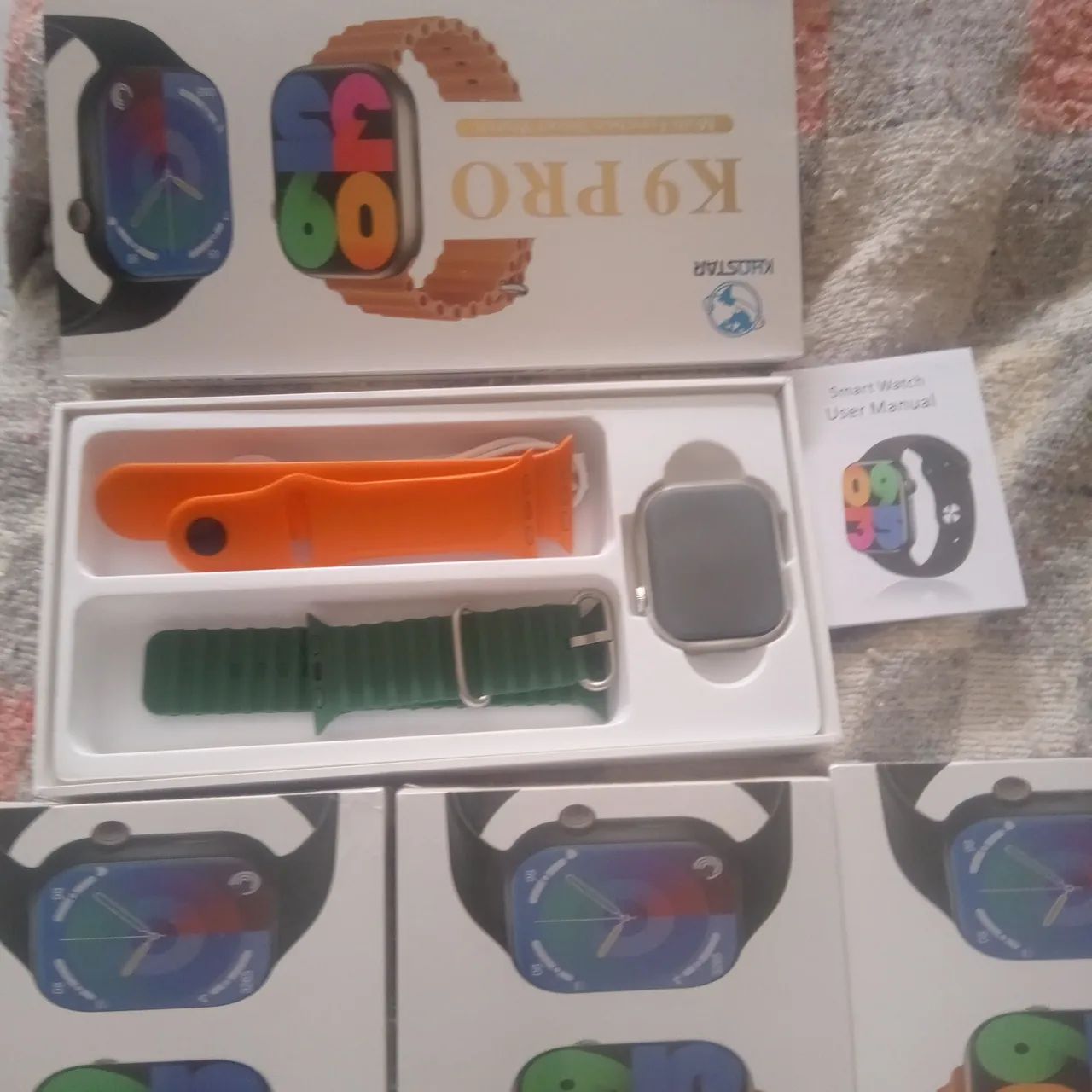Relógio K9 pro acompanha 2  pulseira cores a escolher promoção Quem pegar pegou - Foto 4