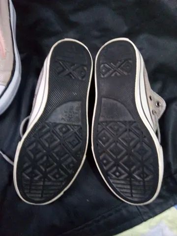 ALL star num 37 em boas condições tecido tipo camurça  - Foto 3