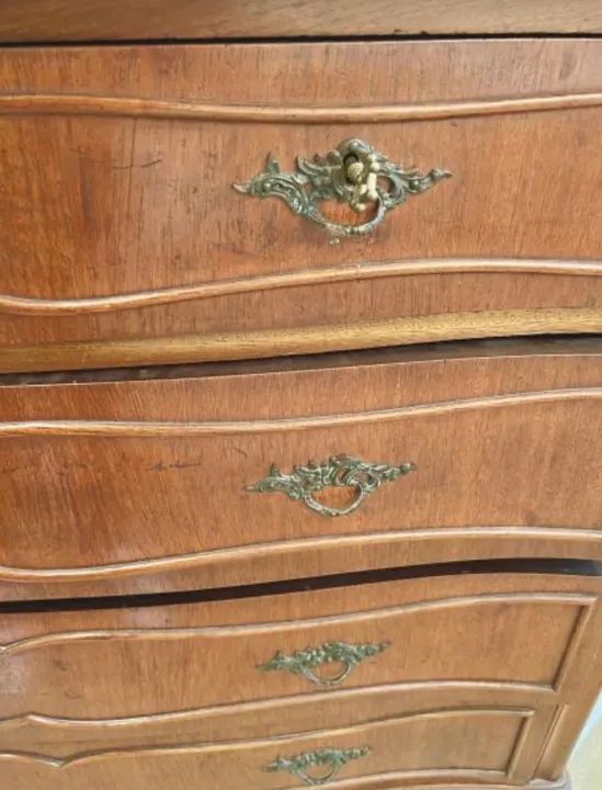 Cômoda estilo chippendalle antiguidade - Foto 4