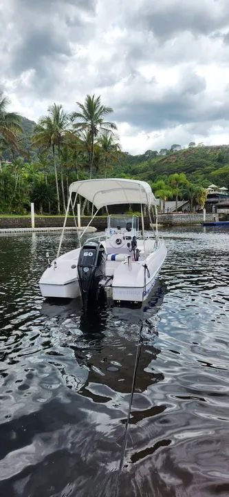 Lancha  - 17 pés - Motor 60hp 4 tempos - Foto 6