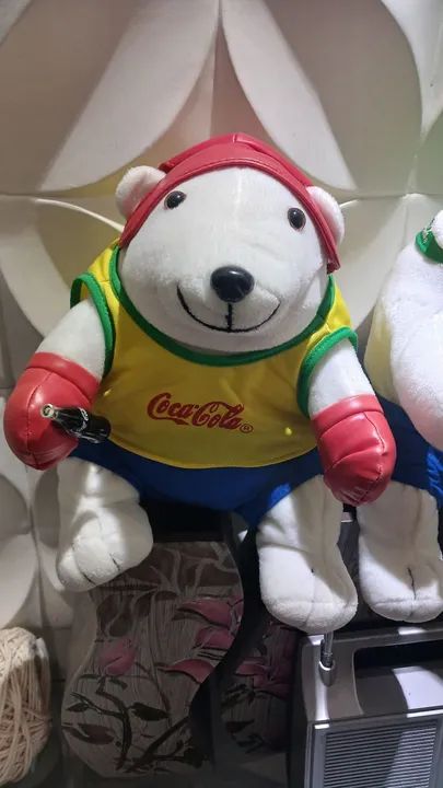 Dupla urso Coca-cola em perfeito estado boxe e natação  - Foto 2