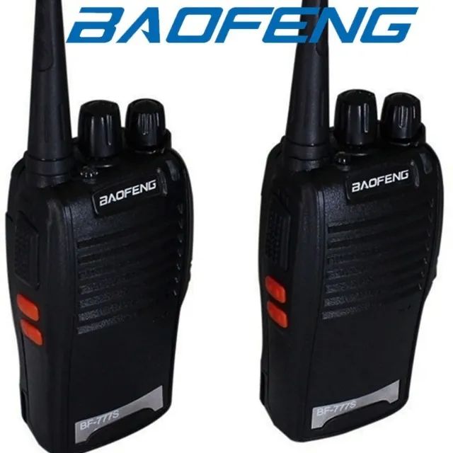 Rádio Comunicador  Com Fone Walk Talk BF-777S - Baofeng Loja Coimbra Computadores Entrega - Foto 6