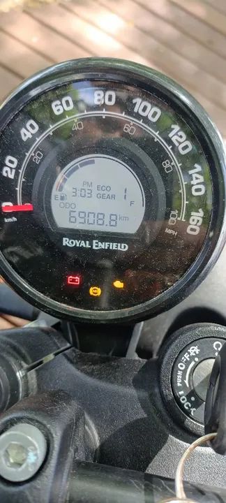 Hunter 350 cc Motocicleta estilo retrô e moderna  - Foto 3