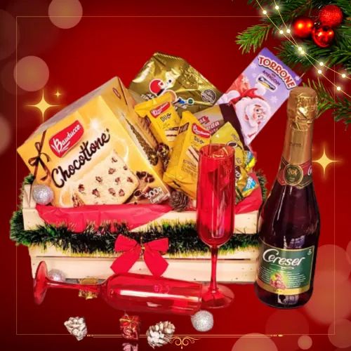 Cesta de Natal P - Entregamos em SJC