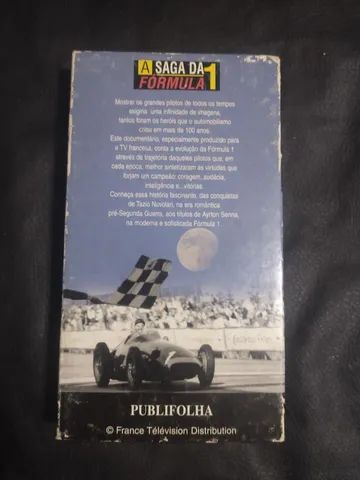 Vhs A Saga Da Fórmula 1<br> Coleção folha de são  - Foto 2