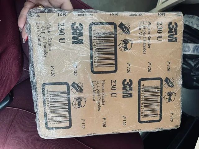 Pacotes de lixas de madeira, massa e ferro - Foto 5