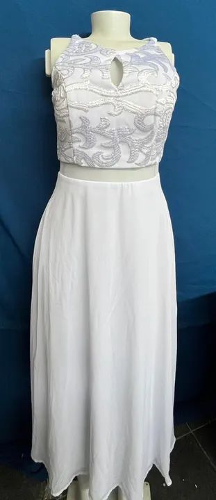 Vestido branco para festas - Foto 2
