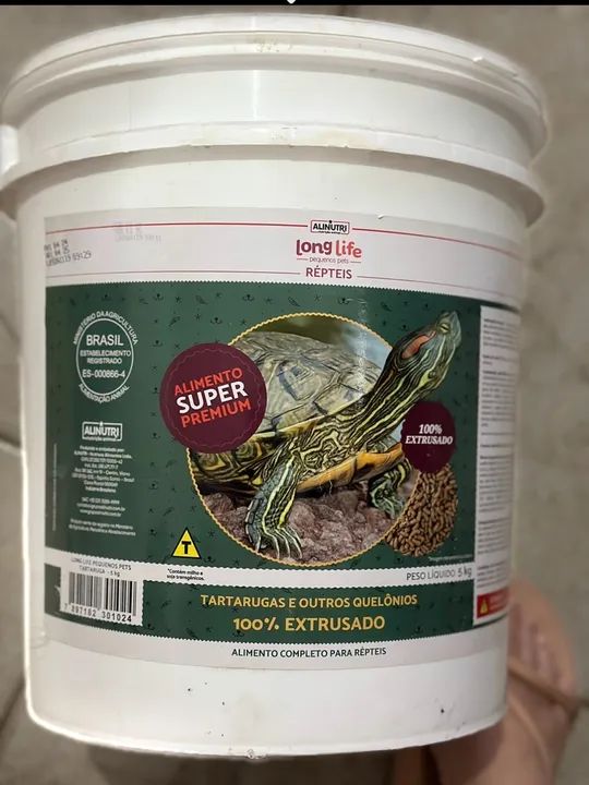 Ração para Tartaruga Long Life 5kg