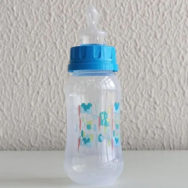 Mamadeira Infantil Bebê Disney 150mL Bico Silicone Macio