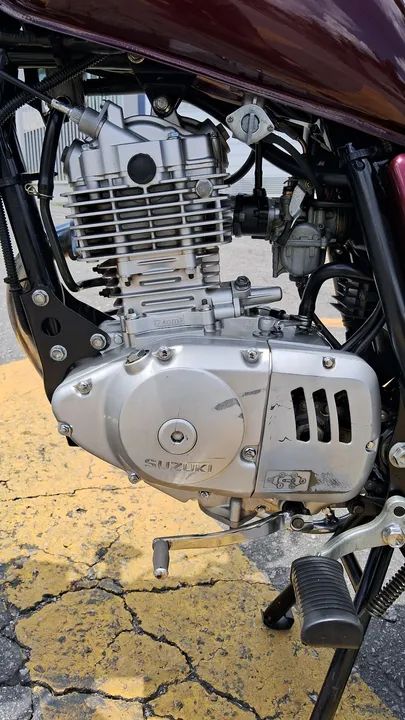 *Suzuki Intruder 125 - 2010*<br>Segundo dono, manual e chave reserva.  - Foto 12