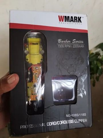 Máquina Transparente de Cortar Cabelo - Wmark  - Foto 5