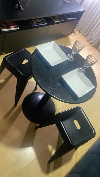 Mesa aço 60 cm - Foto 3