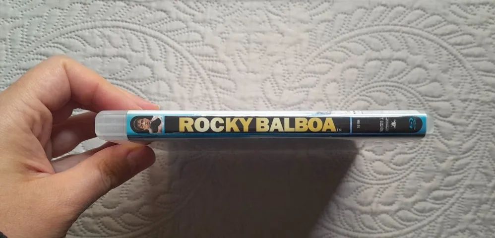 rocky balboa (bluray raríssimo) lombada azul da sony - Foto 5