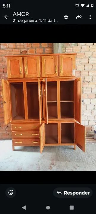 Guarda roupa casal 4 portas  - Foto 2
