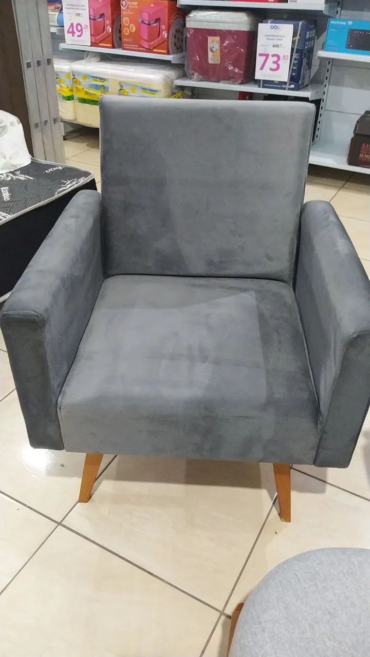 Poltrona Moderna várias cores