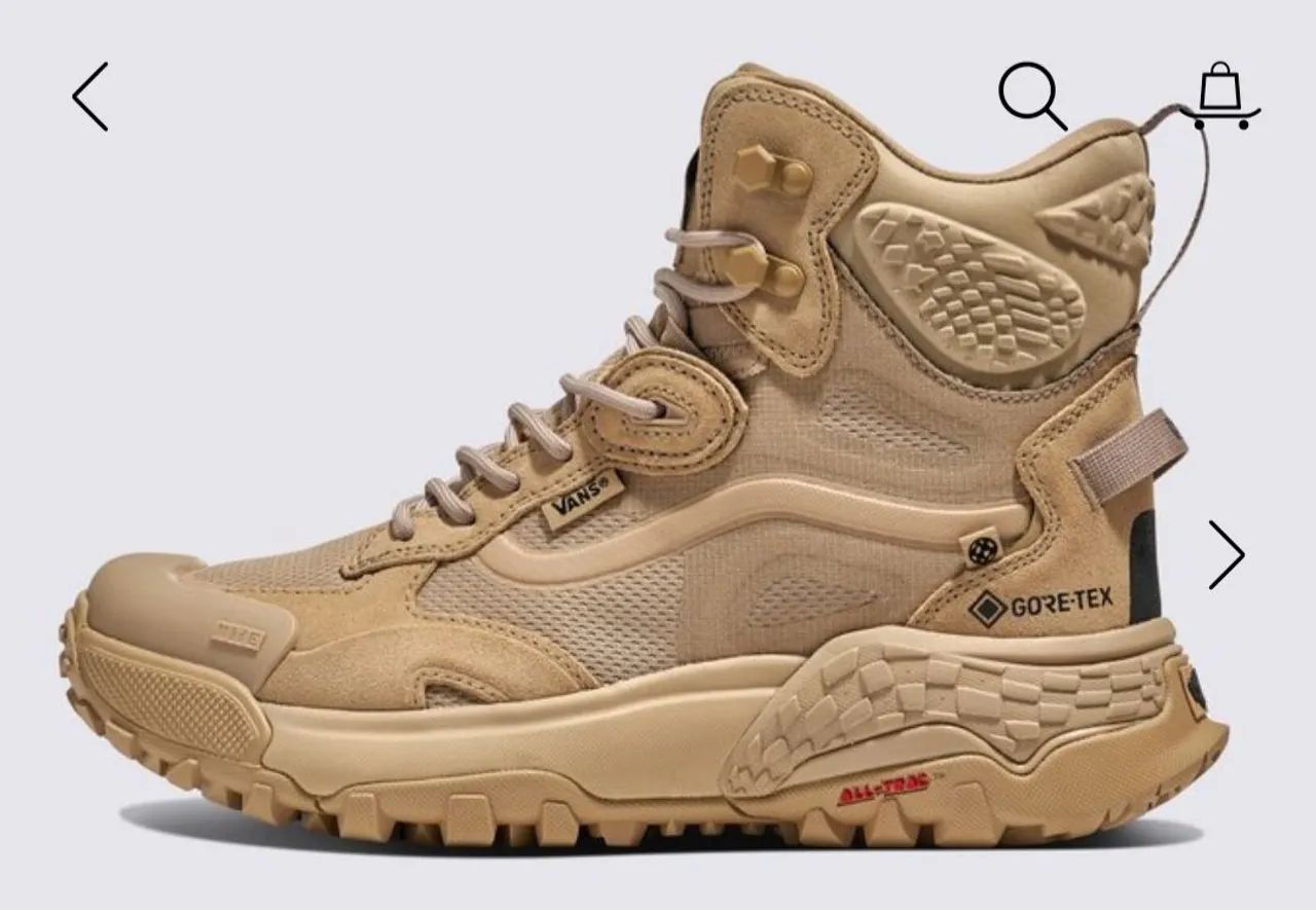 Bota Tenis Vans Crestline Mte Gore-Tex Khaki