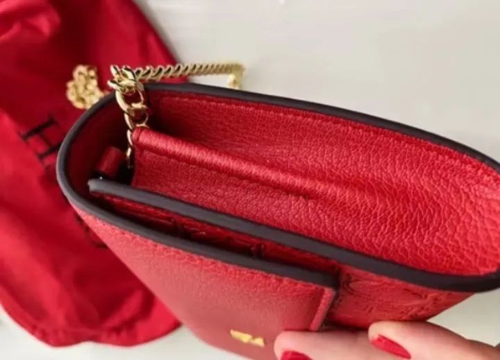 Bolsa Carolina Herrera CH Vermelha - Foto 2